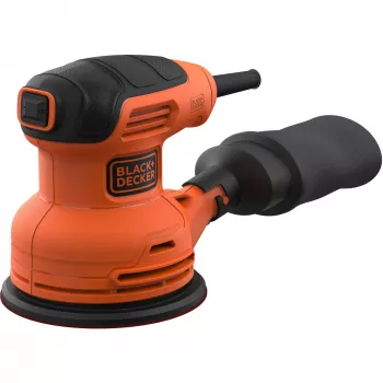 Black & Decker BEW210 Vibračná brúska 14000 ot/min čierna, oranžová