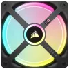 Corsair CO-9051001-WW iCUE LINK QX120 RGB skriňový ventilátor, 120 mm, PWM, s teplotným senzorom, čierny