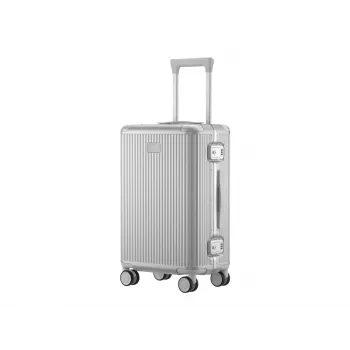 Kufrík Xiaomi BHR9078GL hliníkový rám pevný obal strieborný 690 mm