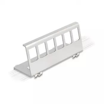 Montážna sada DeLOCK 90656 nerezová oceľ 44 mm x 118 mm x 37 mm