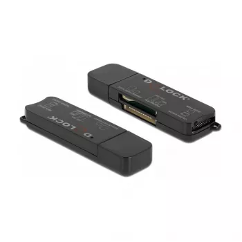 Čítačka kariet DeLOCK SuperSpeed USB pre SD Micro SD MS