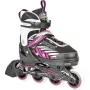 Inline korčule HUDORA 28136 pre deti, dievčatá, nastaviteľná veľkosť (33–36)