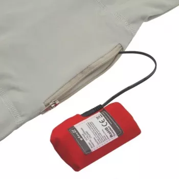 Blúzka Glovii GJ1GL okrúhly výstrih dlhý rukáv sivá elastan polyester