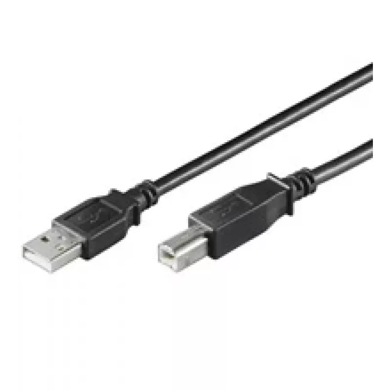 Wentronic Goobay USB 2.0 Hi-Speed predlžovací kábel, čierny, 1,8 m - USB 2.0 konektor samec (typ A) > USB 2.0 konektor samica (typ A) (68903)
