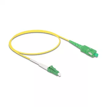 DeLOCK 83234 InfiniBand optický kábel 0,5 m LC SC LC/APC žltý