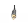 Digitus | Stereo 3,5 mm na 2RCA Y rozbočovač, M na M | DB-510330-018-S | 3,5 mm stereo | 2x RCA konektor samec
