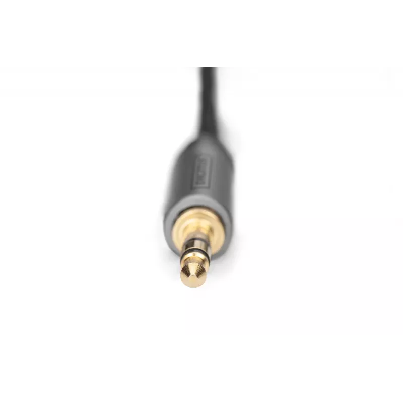 Digitus | Stereo 3,5 mm na 2RCA Y rozbočovač, M na M | DB-510330-018-S | 3,5 mm stereo | 2x RCA konektor samec