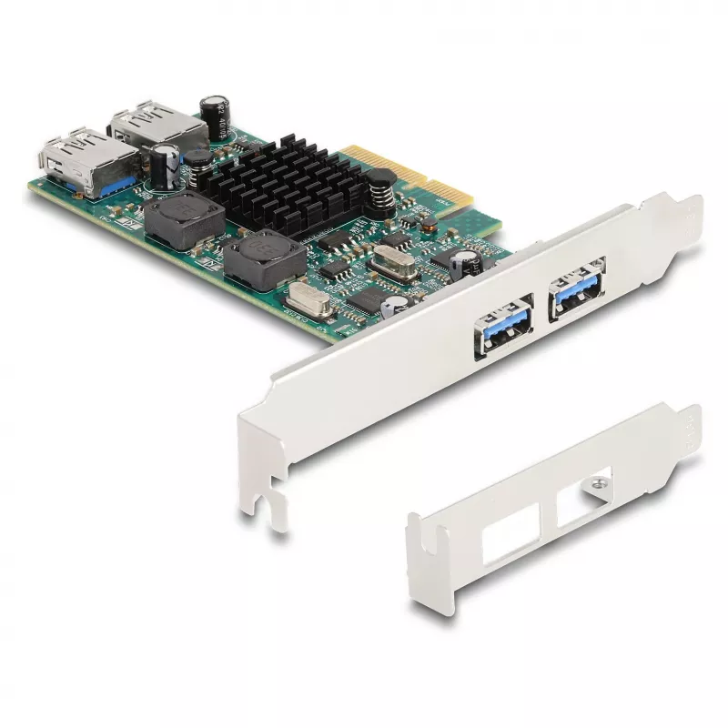 DeLOCK PCI Express x4 karta 2 x USB 5 Gbit/s Type-A 2 x interné USB