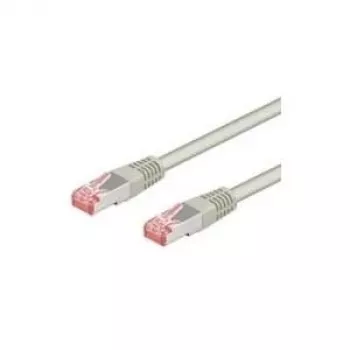 Wentronic Goobay CAT 6 patch kábel, S/FTP (PiMF), sivý, 20 m - LSZH bez halogénov, meď (50893)