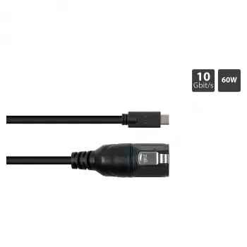 Good Connections priemyselný konektor S1 - USB 3.2 C-C, 0,5 m