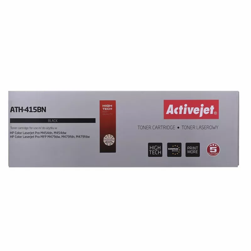 Activejet ATH-415BN toner (náhrada za HP 415A W2030A; Supreme; 2 400 strán; čierny) s čipom