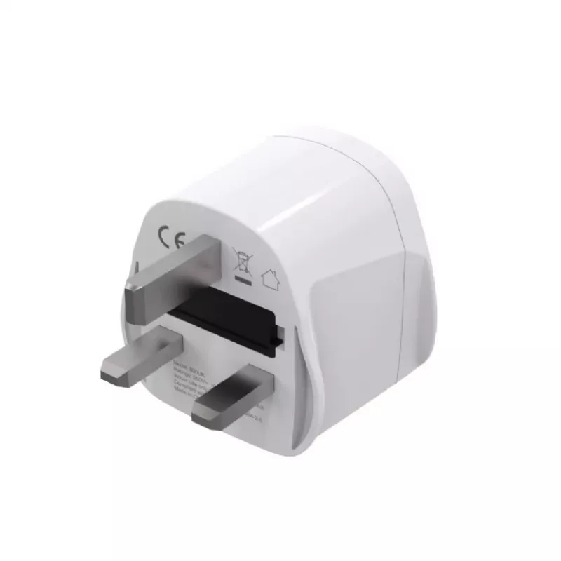 Sieťový adaptér GEMBIRD A-AC-UKMINTF – UK typ G zástrčka na IEC-C13 vstup, 15 A