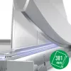 Leitz Precision kancelárska rezačka papiera A4+, 15 listov, manuálne upnutie, nehrdzavejúca oceľ, A4 Maxi, 80 g/m², sklo