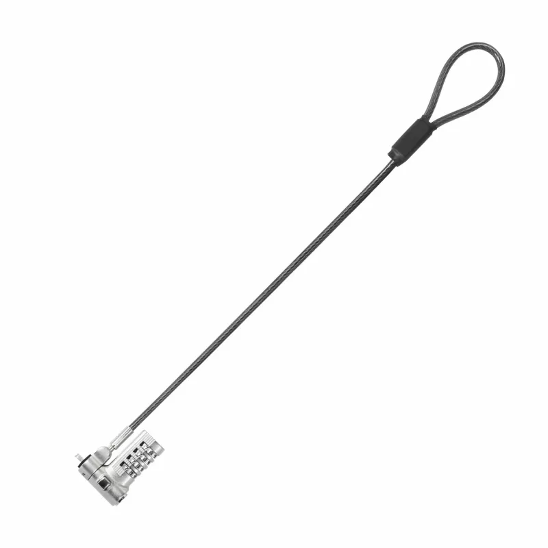 Káblový zámok DICOTA D32050 strieborný 0,3 m číselný zámok