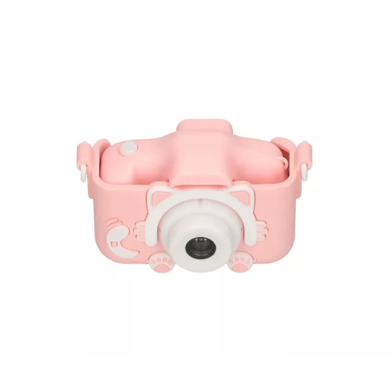 Digitálny fotoaparát pre deti Extralink H27 SINGLE PINK ružová biela 3 roky