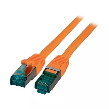 EFB-Elektronik RJ45 patch kábel Cat.6A S/FTP LSZH oranžový 0,15m výrobca: EFB Elektronik (MK6001.0,15O)