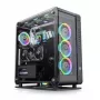 PC skriňa Thermaltake Core P6 Tempered Glass Midi Tower čierna