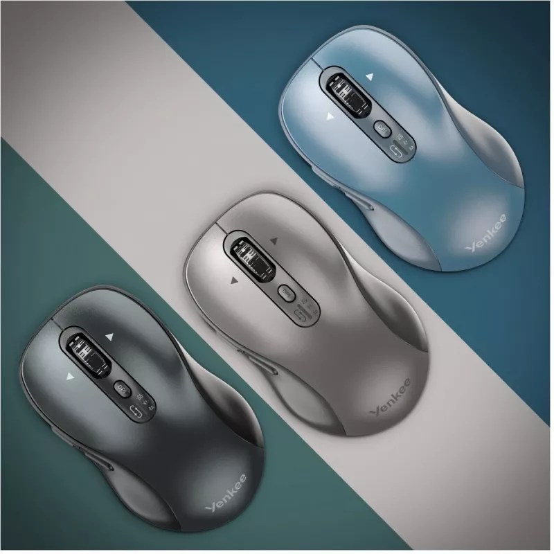 YENKEE YMS 2010SR GYRO Dual bezdrôtová myš, Bluetooth + USB 2,4 GHz