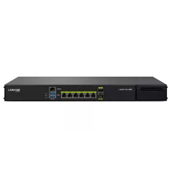 LANCOM Central Multi-Gigabit brána pre SD-WAN 100 VPN peerov vrátane voliteľne až do 1000 6xGE 2xSFP+ 2xUSB Firewall/IDS (61079)