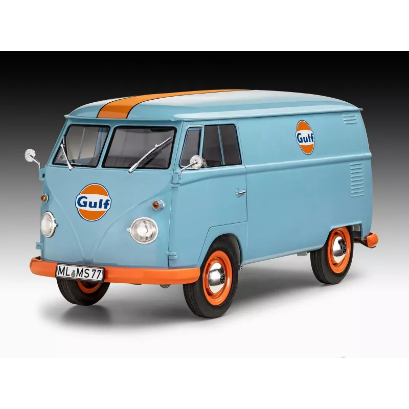 Plastový model VW T1 Panel Van - Gulf dekorácia 1/24