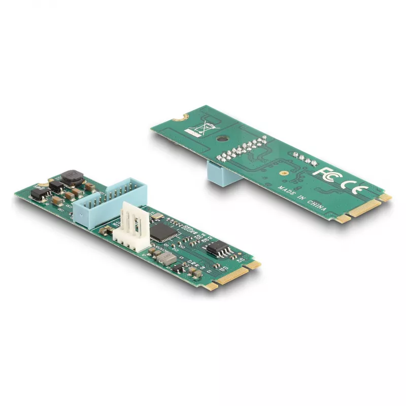 DeLOCK rozširujúce karty/adaptéry 61065 interný USB 3.2 Gen 1 M.2 konektor samec