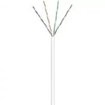 Wentronic CAT 6 U/UTP 100m - Cat6 - U/UTP (UTP) - biela - polyvinylchlorid (PVC) - 24/7 (94964)