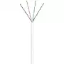 Wentronic CAT 6 U/UTP 100m - Cat6 - U/UTP (UTP) - biela - polyvinylchlorid (PVC) - 24/7 (94964)