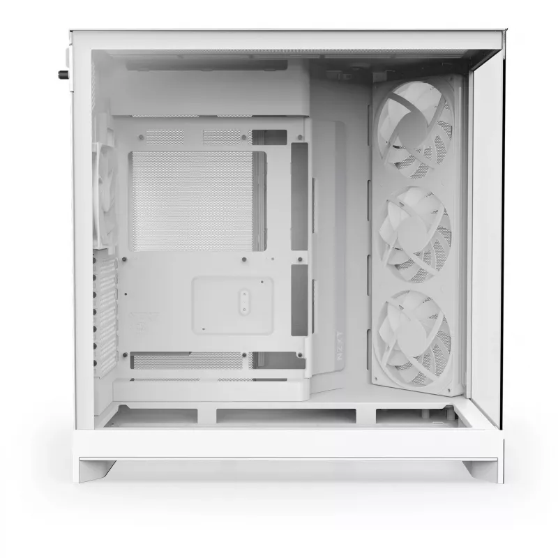 PC skriňa NZXT H9 Flow RGB Midi Tower biela