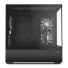 Sharkoon MK6 RGB Micro-ATX počítačová skriňa, čierna, tvrdené sklo