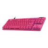 Herná klávesnica Logitech G 920-013249 USB AZERTY French ružová Tenkeyless