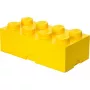 Room Copenhagen LEGO STORAGE BRICK 8 žltá polypropylén 500x250x180mm