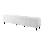 TV skriňa cama meble BARI 200x42x52 biela matná — 200×42×52 cm