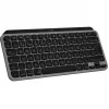 Logitech Master Series MX Keys Mini for Mac – klávesnica – kompaktná – podsvietená – bezdrôtová – Bluetooth LE – AZERTY – francúzska – Space Gray (920-012646)