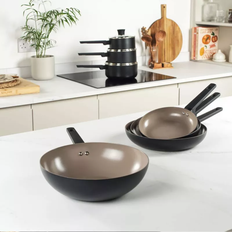 Panvica na vyprážanie Salter BW12882EU7 28 cm keramický nepriľnavý povrch