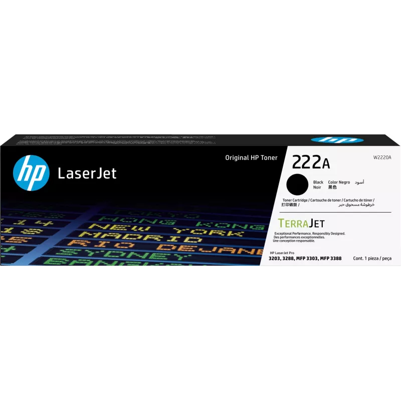 Toner HP 222A čierny originál LaserJet W2220A 1500 strán čierny