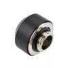 Hardtube-Fitting OPTIMUS 12 mm, čierna – samostatná svorná spojka pre pevné rúrky
