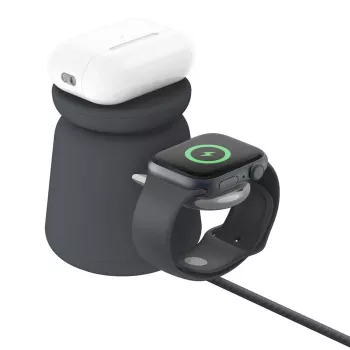 Bezdrôtová nabíjačka Belkin WIZ027VFH36 2‑in‑1 magnetická Qi2 15W pre iPhone a Apple Watch