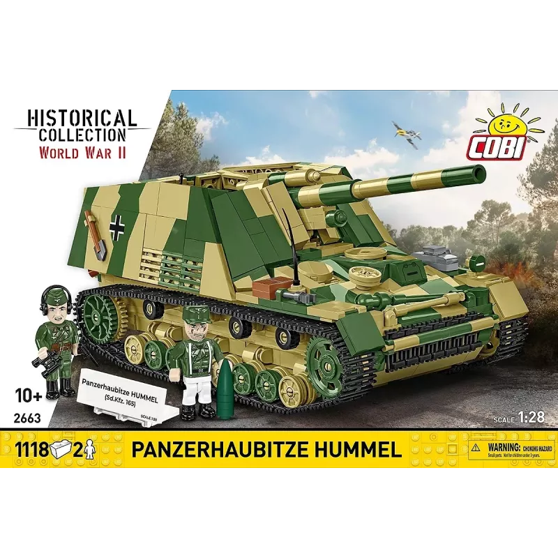 Stavebnica Cobi Panzerhaubitze Hummel 1118 dielov modelová stavebnica