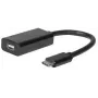 Zobrazovací kábel Garbot kábel Garbot USB3.1 C-MiniDP M/F 15cm – USB-C na Mini DisplayPort, 15 cm