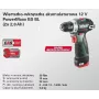 Metabo 7489929 akumulátorový vŕtací skrutkovač