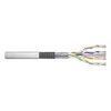Sieťový kábel Digitus CAT 6 SF/UTP krútená dvojlinka patch kábel metráž 305 m sivý