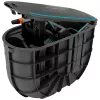Undercover Schlauchbox RollUp M, 20 metrov, navijak hadice čierna/tyrkysová