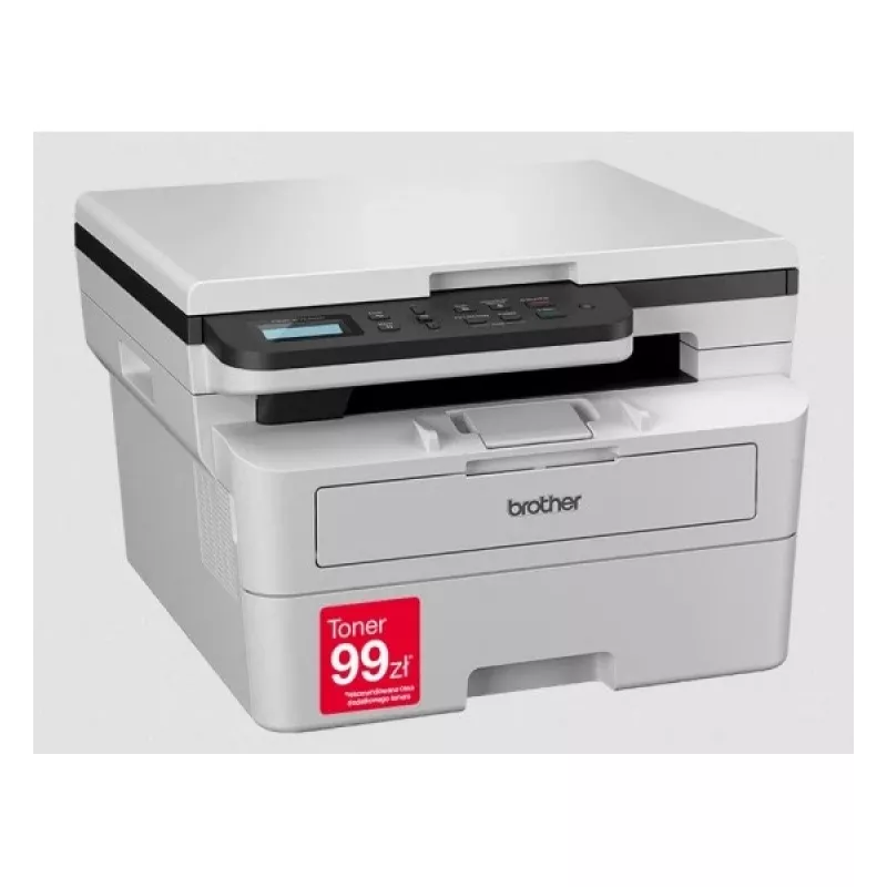 Multifunkčná laserová tlačiareň Brother DCP-B7600D — monochromatická, 34 strán/min., duplex, 256 MB, USB 2.0, A4