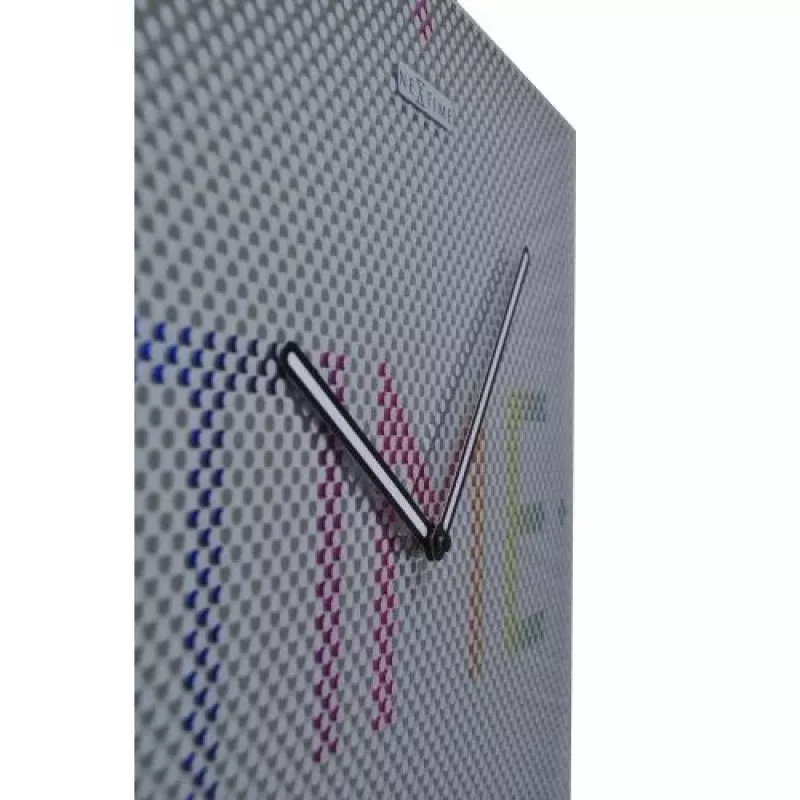 NeXtime hodiny 8165 Mistery - Time, 43x43 cm, nástenné, kovové