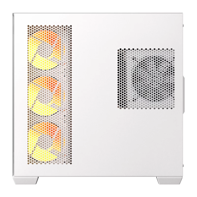 Počítačová skriňa Darkflash C280 (biela) so 7 chladiacimi ventilátormi
