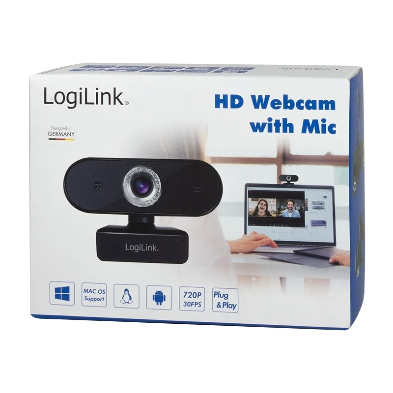 Webkamera LogiLink UA0368 1280 x 720 pixelov