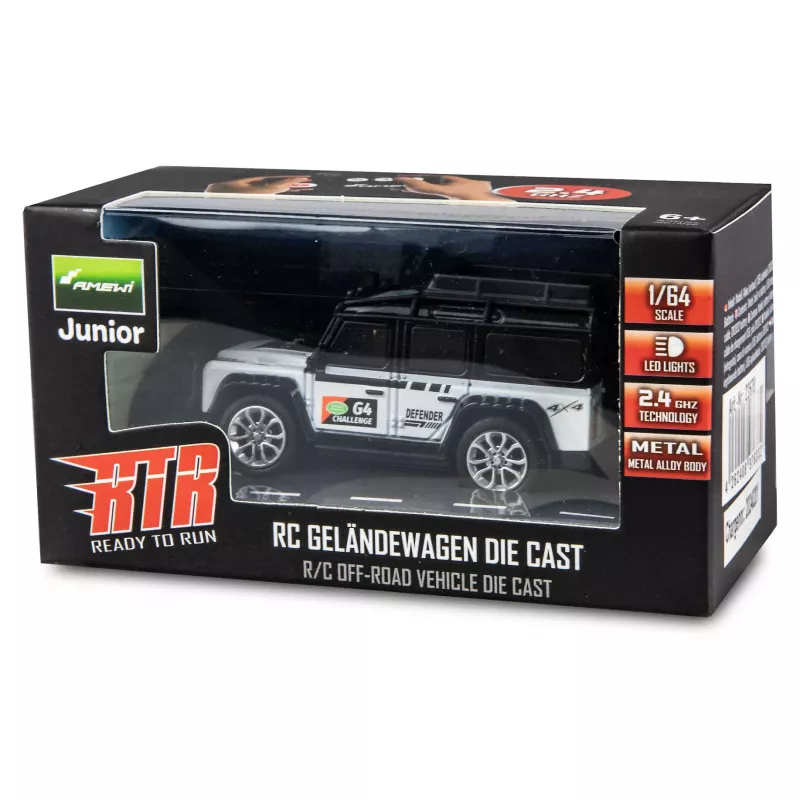 Offroad RC auto Amewi 22678 – elektrické, mierka 1:64, Li-Ion 150 mAh, pre deti od 6 rokov