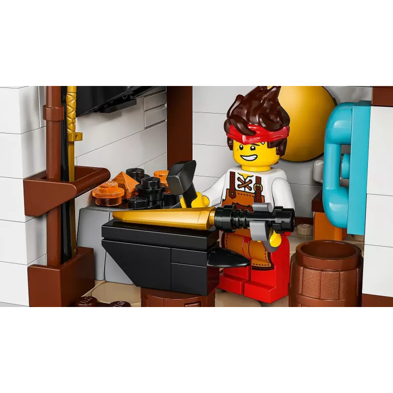 LEGO NINJAGO 71858 Kováčska dielňa štyroch zbraní – 15. výročie