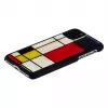 Puzdro na smartfón iKins pre iPhone 11 Pro Max – Mondrian čierne ochranné puzdro