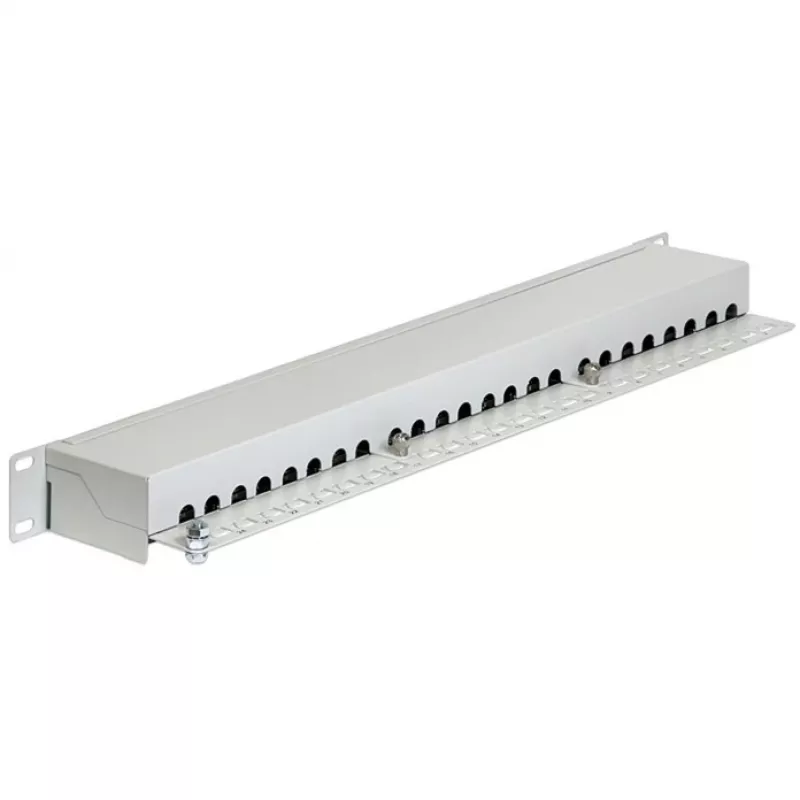 Patch panel DeLOCK 43300 1U RJ-45 sivý